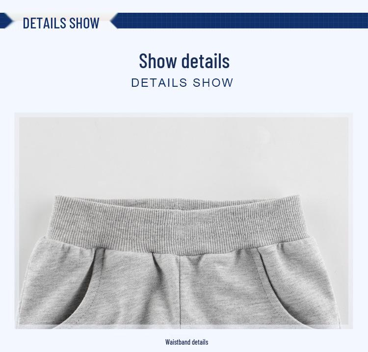 2024 Korean Style Kids' Summer Sports Shorts - New Arrivals In Children's Clothing