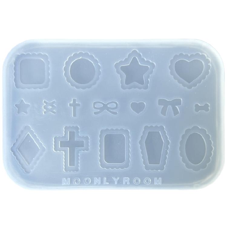 Easy to Clean Silicone Mold for Crafting Dripping Glue Crafts Mold Jewelry Mold for Jewelry Making and Artistic Projects