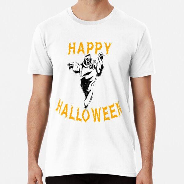 Cute Ghost Halloween Holiday T shirt T-Shirt S-5XL Best T-Shirt