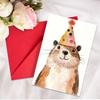 Creative Greeting Card Envelope Set Cute Animal Birthday Wishes Message Card Handwritten Card Greeting Card