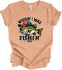 Wishin' I Was Fishin' Funny Bass T-Shirt