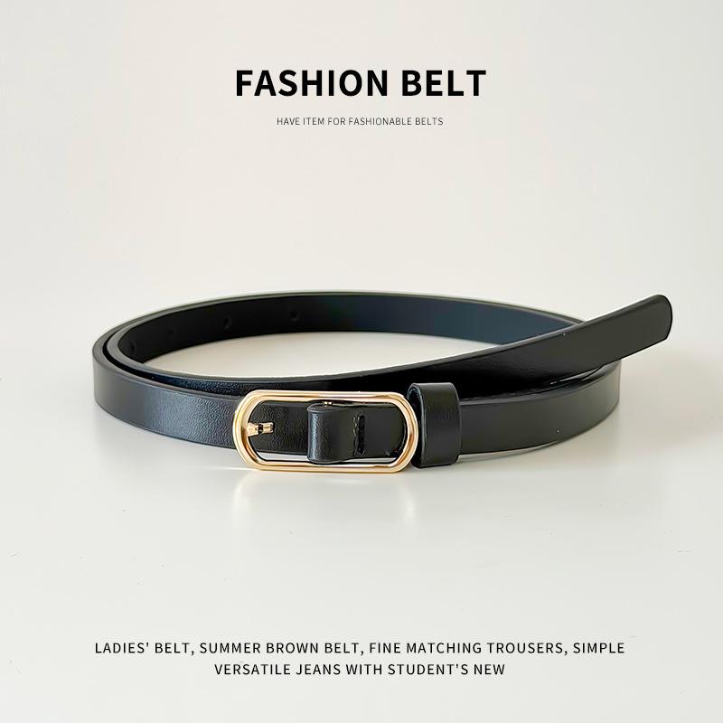 Women's Boho Leopard Print Thin PU Belt Elegant Slim Fit Waist Accessory for Dress Matching Perfect for Daily Ladies Outfit Wear