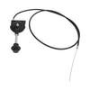 Brake Lever with 1.5m Cable Universal Handbrake Lever for Kart ATV Motorbike Third Wheel Electric Vehicle