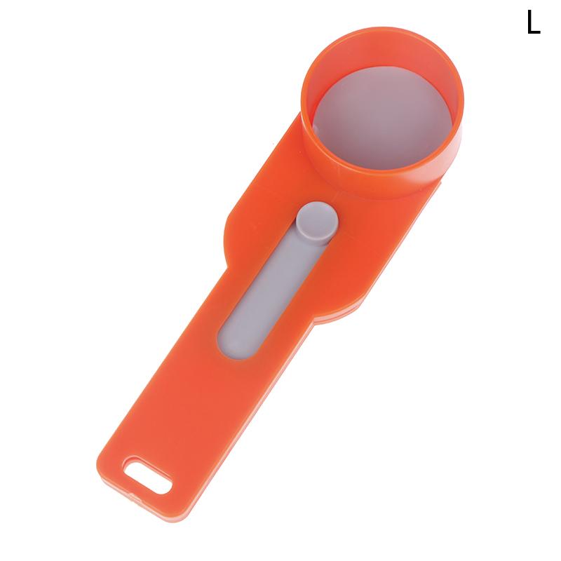 Creative No Spill Measuring Spoon Funnel Preparation Of Protein Powder Workout & Sports Drinks, Baby Formula Refill Mess Spill