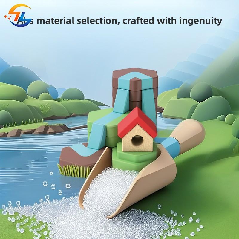 Children's Puzzle Large Particle Building Blocks Assembly Toys Space Intelligent Structure Multifunctional Logic Thinking Gifts