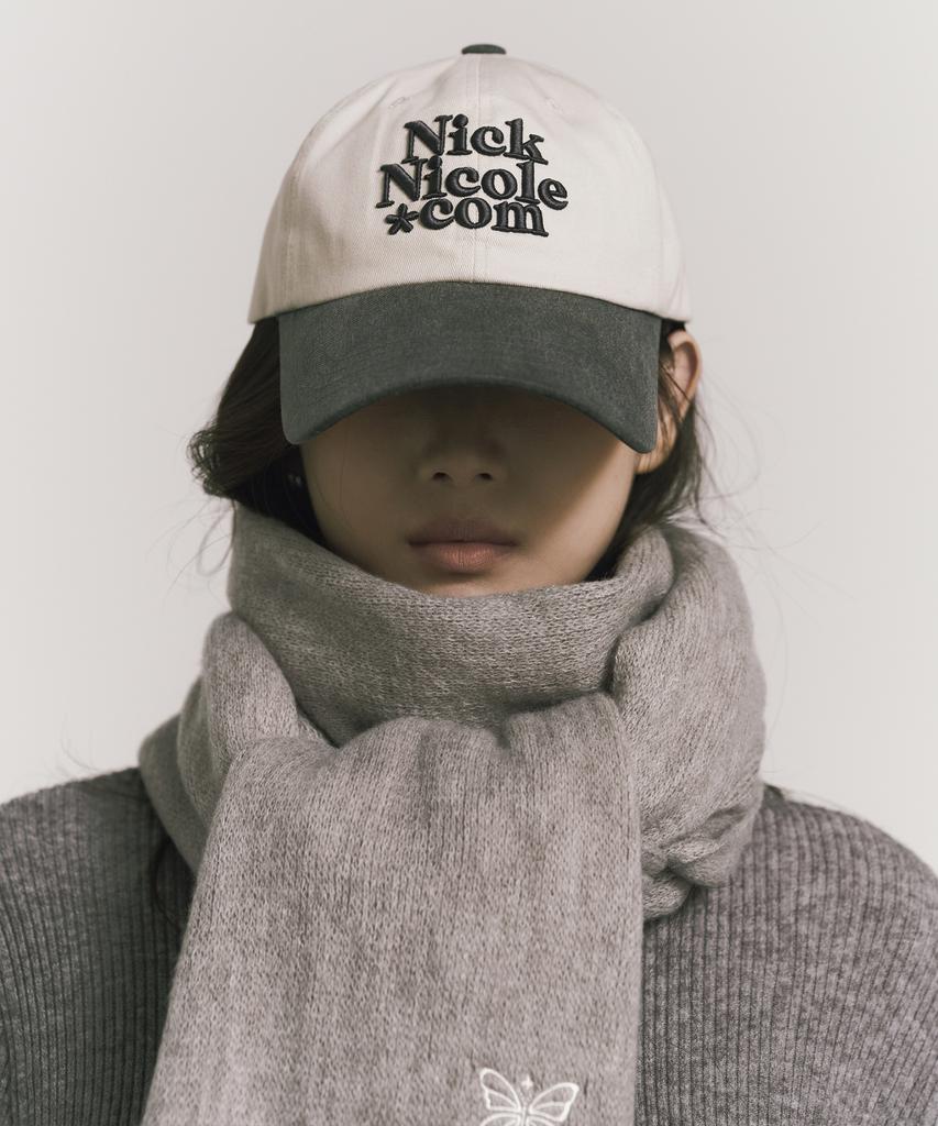 Nigaennikol Nn Dotcom Signature Ball Cap_Twotone Charcoal