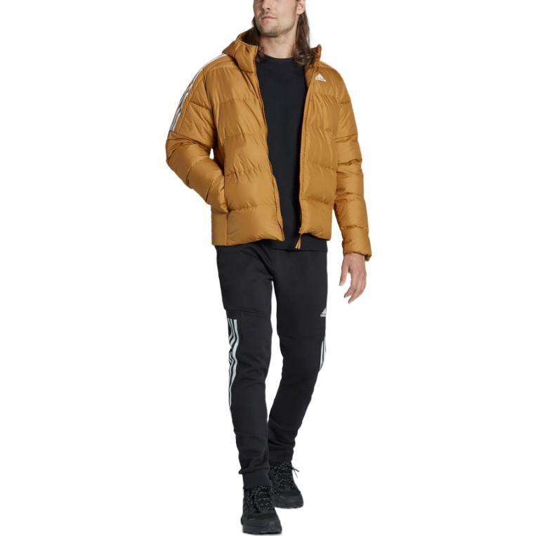 Adidas ESSENTIALS Down Jacket Men's Brown HK4640