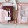 Ballet rabbit card bag, ID storage bag, neck hanging style, travel small passport holder, portable miscellaneous storage bag