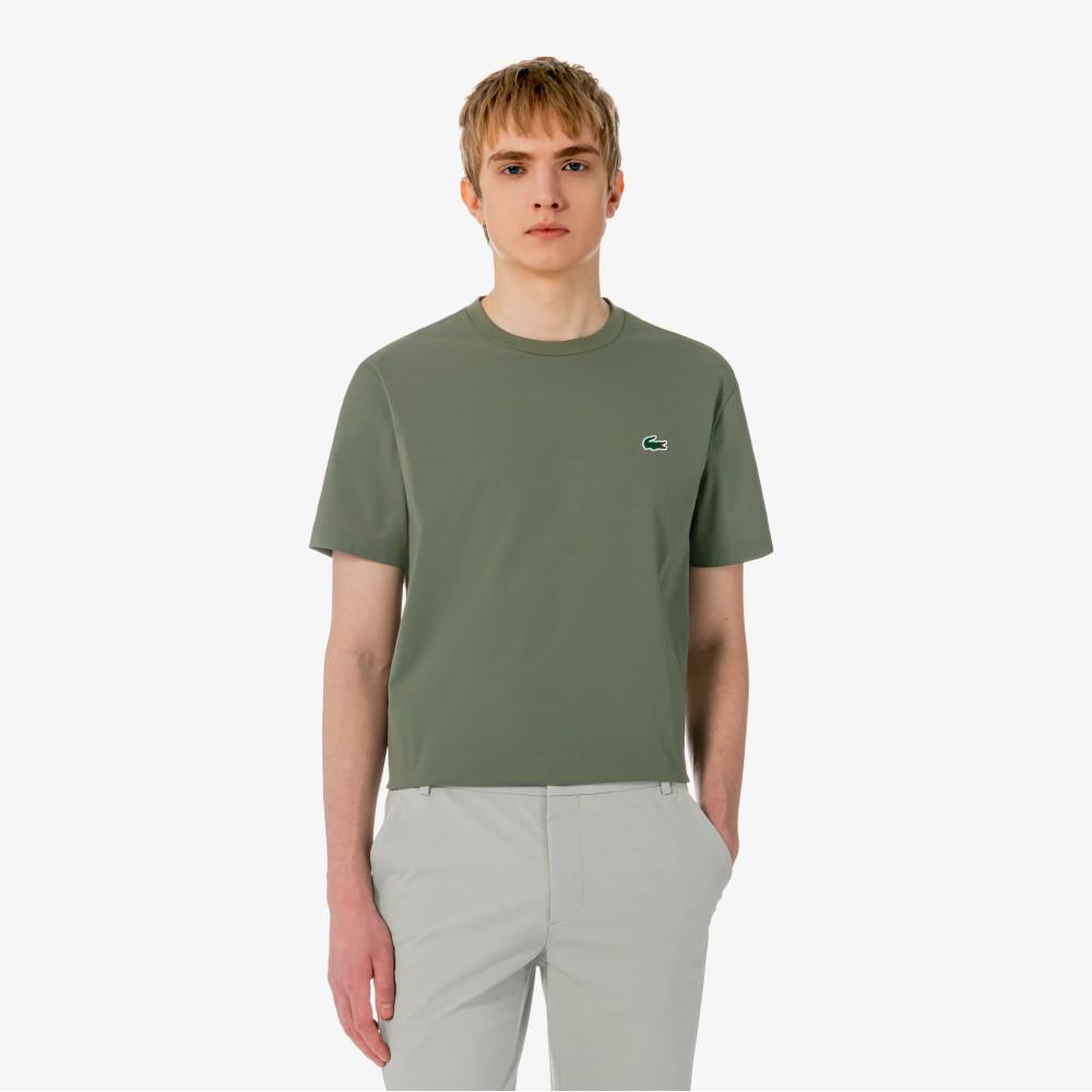 [lacoste] Men's Performance Woven-Like T-shirt TH360E-56GBMY