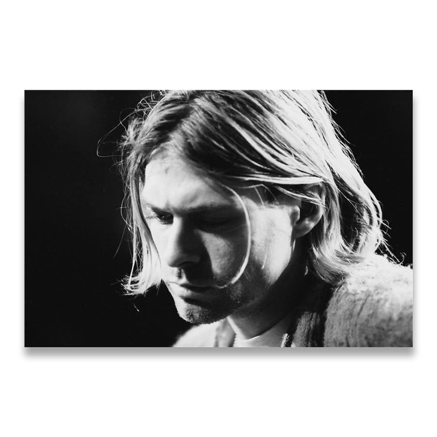 Kurt Cobain Muzică Rock Trupă Muzică Cântăreț Star Artă de Perete Poze Postere și Imprimeuri Pictură pe Pânză pentru Cameră Decor Acasă