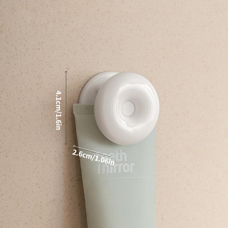 1 Wall Mounted Toothpaste Clip, Non-Punching Wall Mounted Facial Cleanser Squeezer, Bathroom, Bathroom, Wall Storage Clip