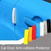 4 Pcs Car Door Bumper Strips Body Anti Collision and Anti Scratch Protection Strips EVA Sponge Door Edge Anti Collision Glue Interior Mirrors 6