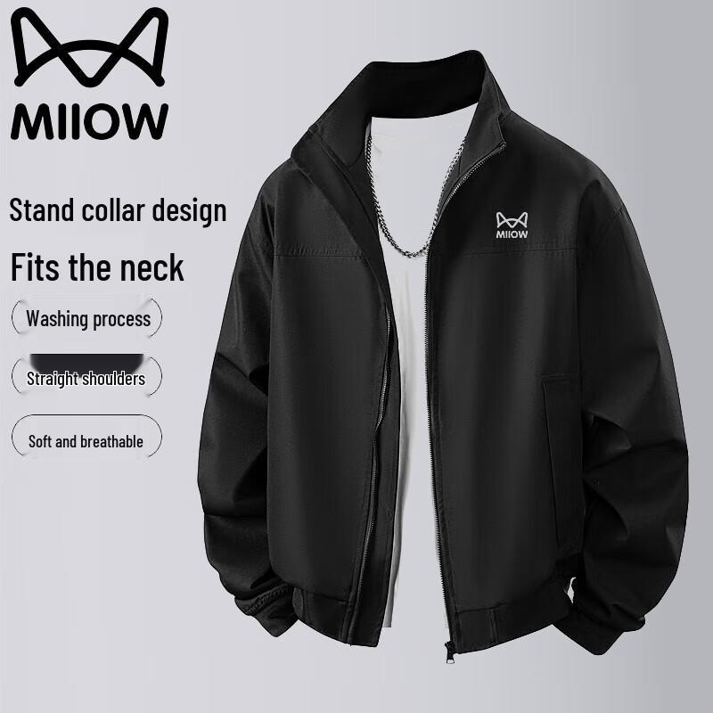 MIIOW Men's Casual Outdoor Lapel Jacket