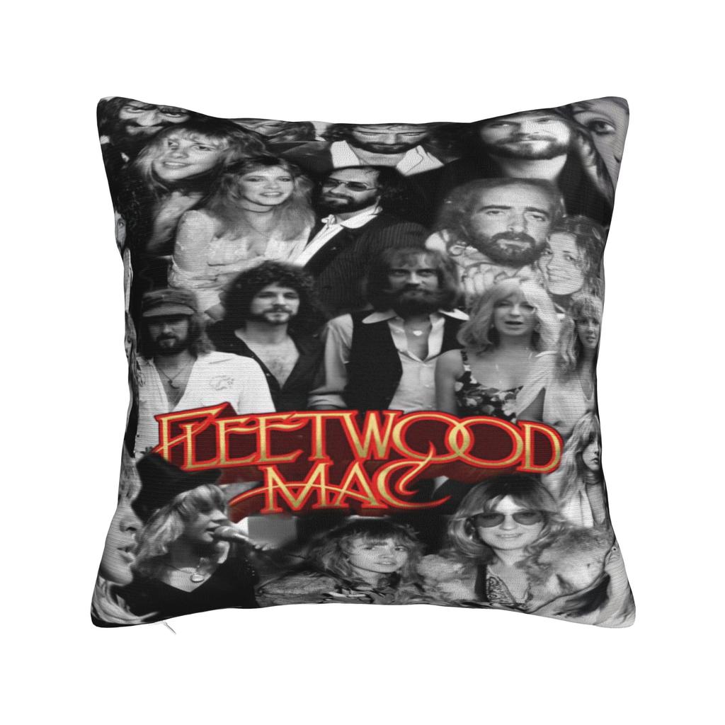 New Style Bedroom Fleetwood Mac rock metal band  Decoration Pillowcases Merch  Pillow Cover Square Multi-Size