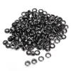 100 Set Brass Eyelet Clothing Bag Accessory Double Side 4mm Eyelet Grommet KitBlack