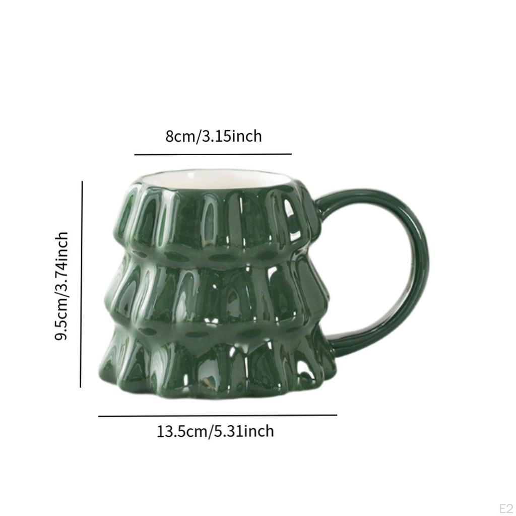 Christmas Coffee Mug Milk Cup Novelty Cartoon Ceramic for Birthday Gifts