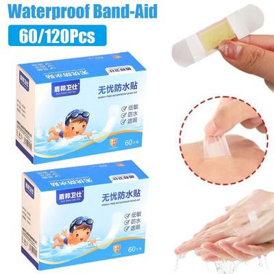 60Pcs Transparent Adhesive Bandages Anti-friction Breathable Waterproof Sticker High Viscosity Invisible Finger Stickers