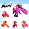 Bad Bunny Anhänger Schlüsselanhänger 5,4cm/2,12in Hohe Qualität Weihnachten Dekor Geschenk