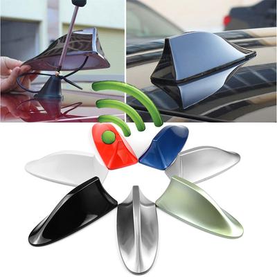 Universal Car Roof Shark Fin Decorative Aerial Antenna Cover Sticker Base Roof for BMW Honda Toyota Hyundai Mazda Fiat Ford
