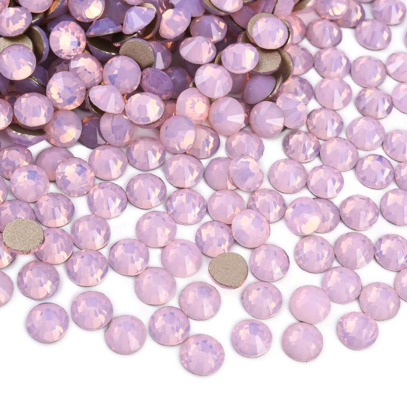 Glass Gold Bottom Flat Bottom Drill, Nail Drill Sticker Diamond Jewelry Diy Mobile Phone Case Nail Rhinestone Decorative Accessories Accessories