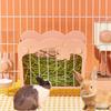 Hanging Bunny Grass Holder Large Capacity Rabbit Grass Rack Feeder Rabbit Hay Feeder  Ferret