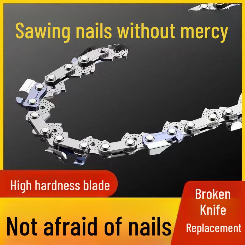 Universal Lithium Battery Electric Chainsaw with Gasoline Option, 16-20 Inch, High Branch, Oil-Compatible Chains