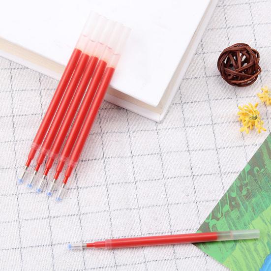 10Pcs 0.5mm Penpoint Gel Ink Pen Refills School Drawing Writing Office Supplies
