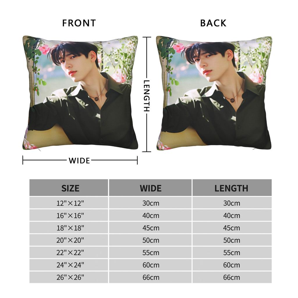 Zhang Actor Linghe Pillow Case Soft Pillow Cover For Sofa Bedroom Home Decor Morden Pillowcases