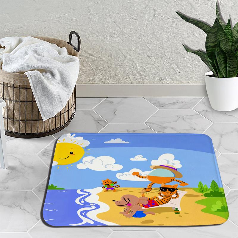 Dogman Area Rug Cartoon Carpet Rug for Living Room Anime Bedroom Sofa Doormat Decoration Kids Non-slip Floor Mat