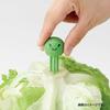Bestco Cogit Stock Vegetables, Keeps Vegetables Fresh and Crisp, Core-Stick, Chibi Veggie Shaki-chan, Set of 2