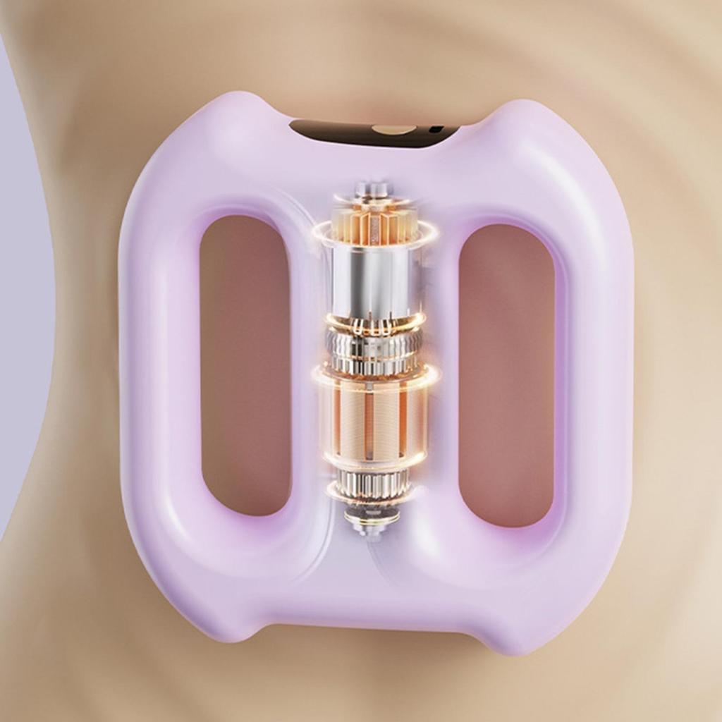 5-Speed Fascia Massage Ring Deep Tissue Fascia Release Ring Massager Tools Cordless Roller with Belt for Muscle Relaxation Legs