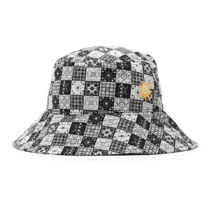 Vans Bucket Hats Unisex Black White Vans VN0A5LF7BLK1