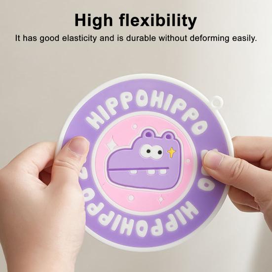 Cartoon Animal Pattern Floor Drain Cover Anti-Odor Sealed Design Waterproof Floor Drain Cover Sewer Accessories