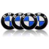 Car Sticker High Quality 56mm 60mm Polished Wheel Center Stickers Strong Adhesive No Residue Hub Caps Badge Decals For BMW