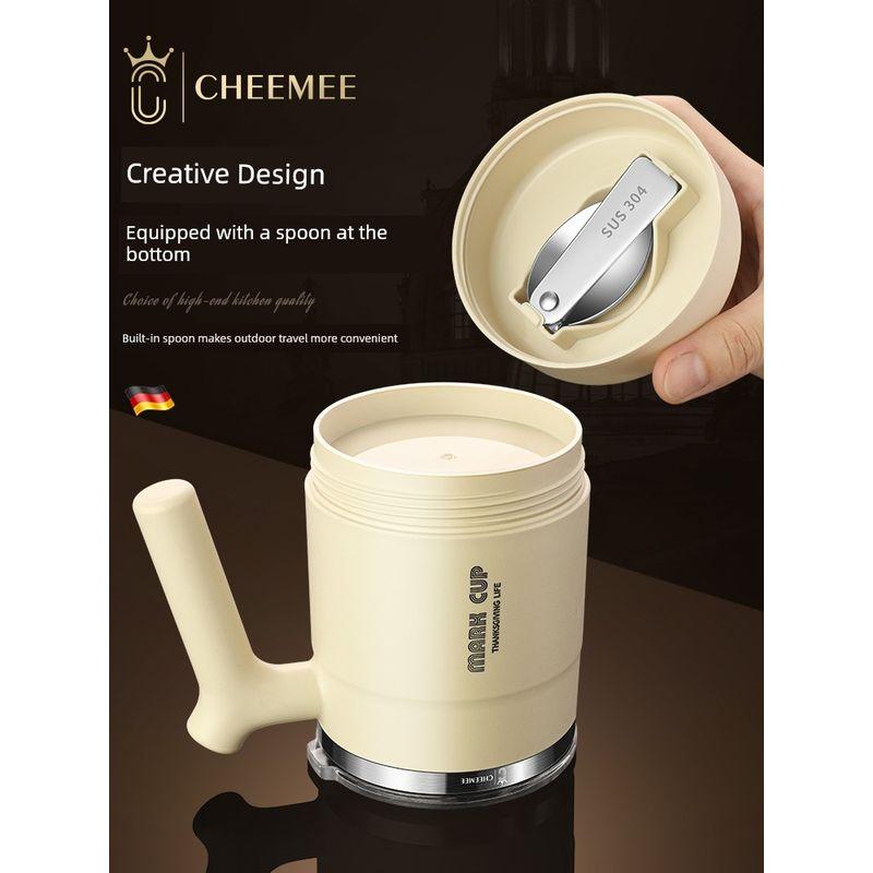 304 Stainless Steel Coffee Cup Portable Office Straw Cup Large Capacity Thermos Cup 2024 New Model