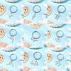 Sea Ocean Whale Pendant Stainless Steel Charms Keychains Accessories Trendy Jewelry Keyrings For Women Girl Decor Kids Gifts