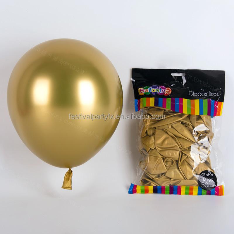 5/10/12inch Metal Pearl Latex Balloons Thick Chrome Metallic Globos Birthday Party Advertisement Balloon Wedding Decoration