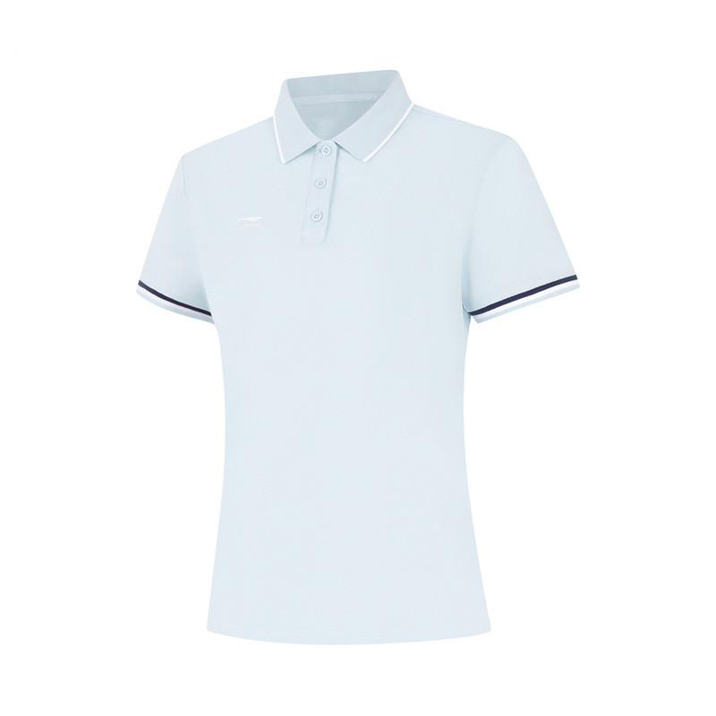 Женская дышащая футболка-поло Li Ning, топ, Folk-Blue APLW476-8 XL