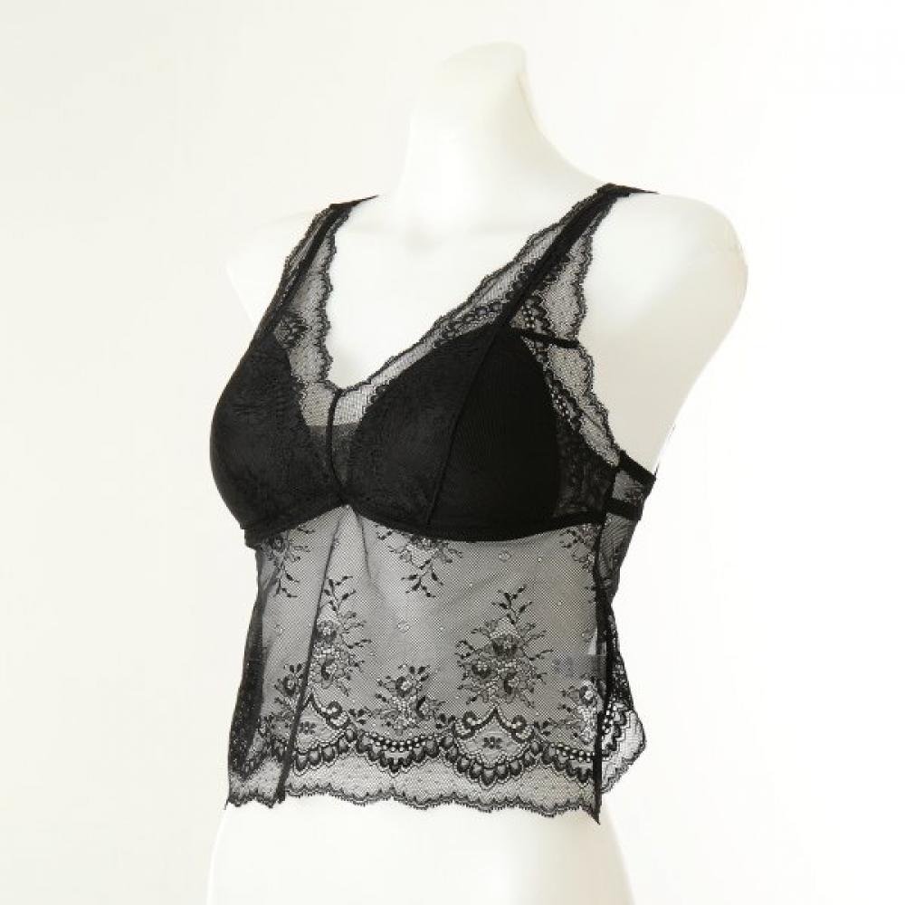 Wacoal All Lace Crop Molded Cup Bra Wlgb501r