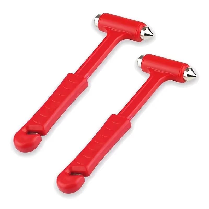 Two-in-One Emergency Car Safety Hammers Seat Belt Cutter Window Breaking Hammer Portable Car Emergent Rescue Escape Tools