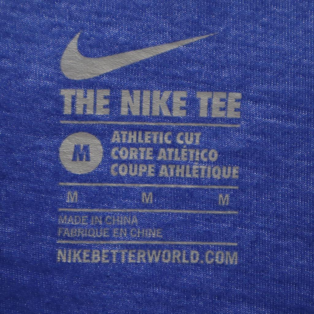 Nike Short Sleeve T-shirt M Blue Men's Used