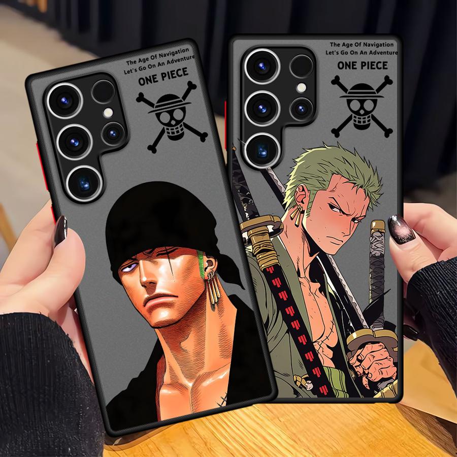 One Piece Zoro Cool Case for Samsung Galaxy S20 FE Note 20 Ultra 10+ S25 Ultra S23 FE S21 S22 S26 S24 Plus Funda Back Phone