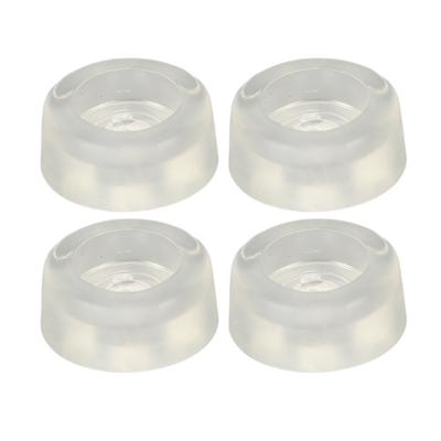 4 Pezzi Cuscino per Macchina da Cucire Morbido Plastica PVC Elastico Trasparente Riduzione Vibrazioni Cuscino per Macchina da Cucire per Riparazione Sostituzione
