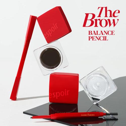ESPOIR The Brow Balance Pencil 0.1g #01 CLASSIC BROWN Smooth Eyebrow Beginner-friendly Pencil Korean Cosmetics Espoir Official