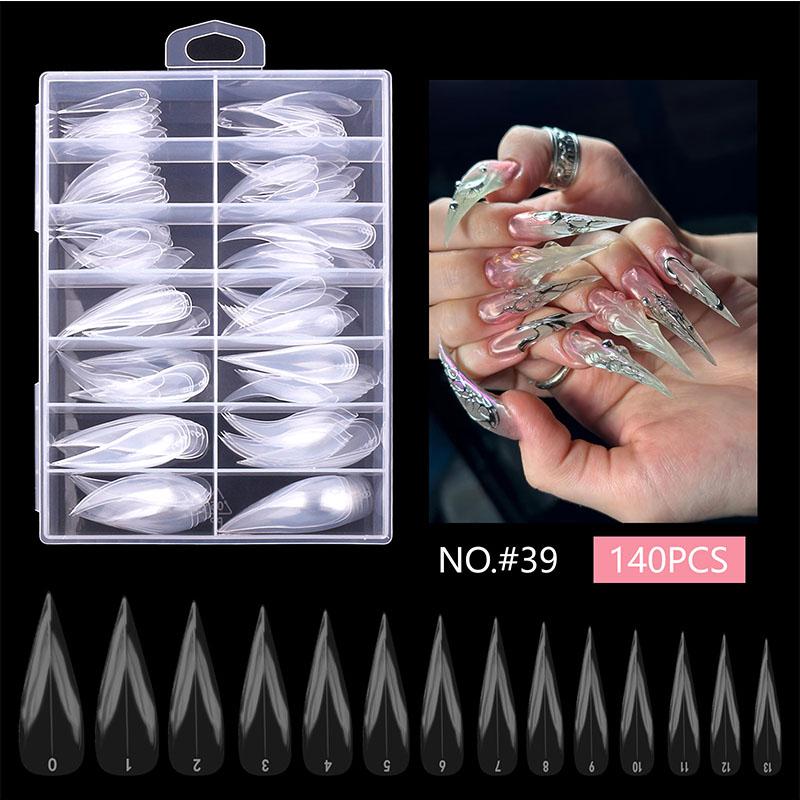 70/140/150 szt. Nailpop Podwójny System Formy do Paznokci Przedłużanie Końcówki Sztucznych Paznokci Formy Górne Do Paznokci Forma do Budowania Żelem Narzędzia Artystyczne