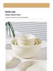 Trendy Solid Color Ceramic Tableware Set: Plates, Bowls, Chopsticks