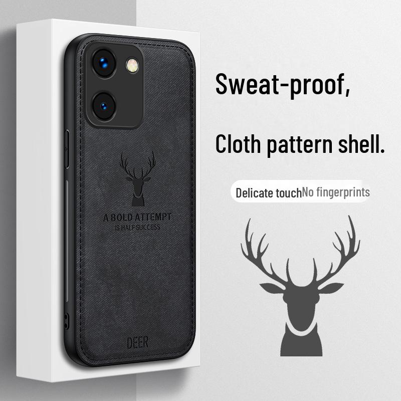 

Luxury Soft Shell Protective Cover for vivo Y100, Y78T, Y200, Y35+ Elk Design Anti-Fall Case Y35+