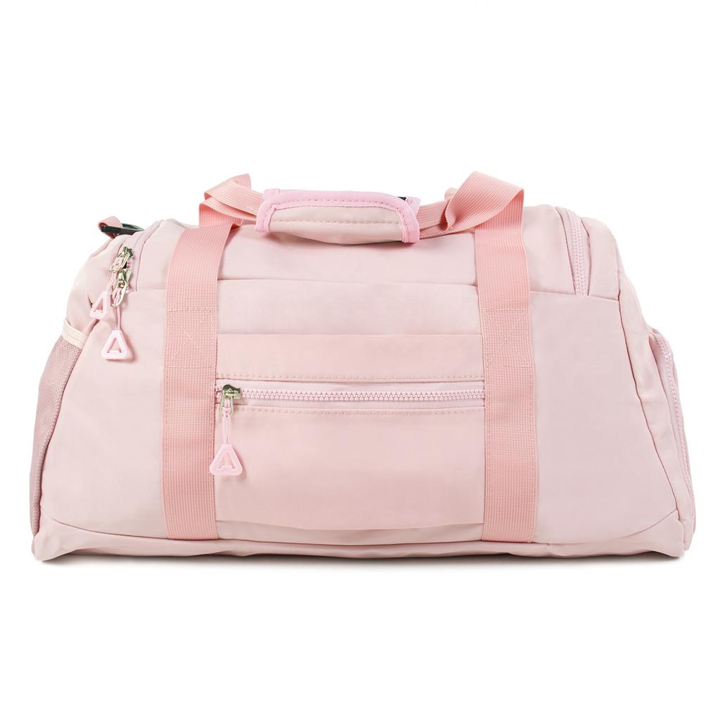 Training bag, travel, sports, hand luggage, large, tourist, pink