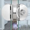 No Need Drilling Office Glass Door Lock 13-18mm Room Door Locks Glass Display Cabinet Locks  Shop