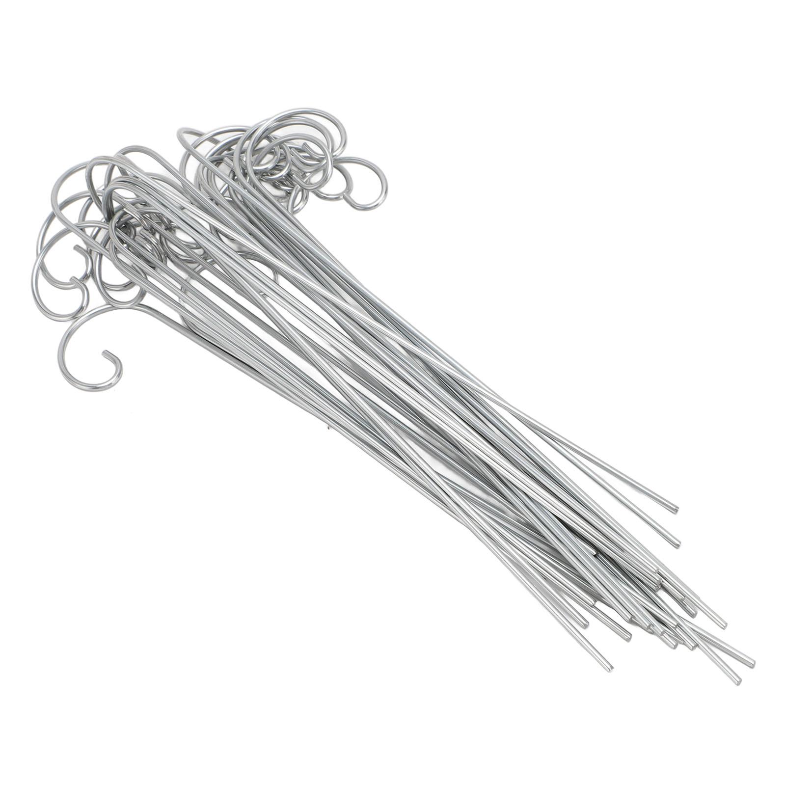 

30 шт. крючки для этикеток для растений держатели из нержавеющей стали садовые маркеры колышки для растений знак для цветочного горшка